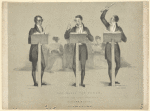 Carl Maria von Weber at Covent Garden Theatre leading his celebrated opera of Der Freischutz