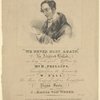 We never meet again, an admired ballad as sung with great applause by Mr. H. Phillips, translated from the German by W. Ball, the music, composed with an accomp. for the piano forte by C. Maria von Weber