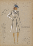 Fitted coat.