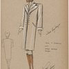 Boxy T silhouette coat.