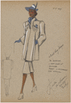 3/4 boxy coat.