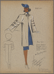Boxy coat.