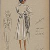 Apron effect coat.