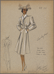 Silk coat.