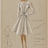 Peplum suit coat.