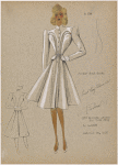 Peplum suit coat.