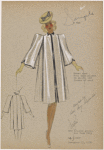 Loose coat.