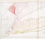 Geological map of Long & Staten islands with the environs of New York