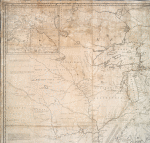 A map of the British and French dominions in North America