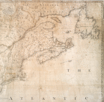 A map of the British and French dominions in North America