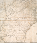 A map of the British and French dominions in North America