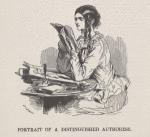 Portrait of a distinguished authoress.