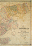 Map of the city of Brooklyn, as laid out by commissioners, and confirmed by acts of the Legislature of the state of New York : made from actual surveys, the farm lines and names of original owners, being accurately drawn from authentic sources, containing also a map of the Village of Williamsburgh, and part of the city of New-York : compiled from accurate surveys & documents and showing the true relative position of all