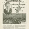 Announcing Duane Sawyers Saxophone Service