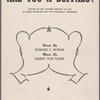 Are you a buffalo?