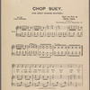 Chop Suey (the great Chinese mystery.)