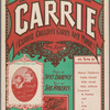 Carrie (Carrie couldn't carry any more)