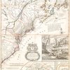 A new and exact map of the dominions of the King of Great Britain on ye continent of North America : containing Newfoundland, New Scotland, New England, New York, New Jersey, Pensilvania, Maryland, Virginia and Carolina