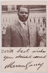 Marcus Garvey: "With best wishes, your obedient servant"