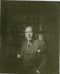 W.E.B. DuBois in his study in his later years