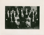 Groom's party  at the wedding of  Countee Cullen and Yolanda Du Bois