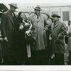 Alphaeus Hunton with his wife, Dorothy, Paul Robeson, and W.E.B. Du Bois