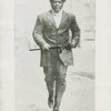 Jack Johnson, the first African American Heavyweight Champion of the World