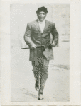 Jack Johnson, the first African American Heavyweight Champion of the World
