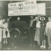 William Pickens, with a group of colleagues, soliciting aid in support of the Republican cause in the Spanish Civil War