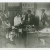 The "Messenger" magazine staff at work