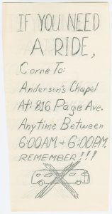 Ella Baker papers