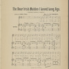 The dear Irish maiden I loved long ago