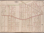 Queens, V. 1, Double Page Plate No. 4; Part of Jamaica, Ward 4; [Map bounded by Magnolia Ave., Division Ave., Market St., Briggs Ave., Atlantic Ave., Vanderveer Pl.]