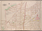 Queens, V. 1, Double Page Plate No. 5; Part of Jamaica, Ward 4; [Map bounded by Maple Grove Cemetery, Atlantic Ave., Btiggs Ave., Newtown Ward boundary line]