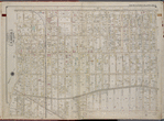 Queens, V. 1, Double Page Plate No. 3; Part of Jamaica, Ward 4; [Map bounded by Atlantic Ave., Walnut St., Roanoke Ave., Hopkinton Ave.]