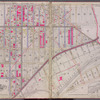 Queens, V. 2, Double Page Plate No. 6; Part of Long Island City, Ward 1; [Map bounded by Patterson Ave., Duane St., Woodside Ave., Middleburg Ave., Washington Ave., 4th Ave.]