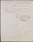 Moses Taylor letter