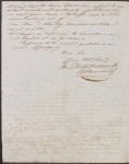 Letter to Moses Taylor