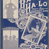 Ha - le ha- lo or that's what the Germans sang