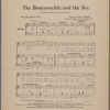 The honeysuckle and the bee