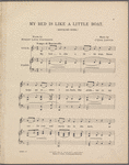 My bed is like a little boat : rocking song
