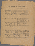 All aboard for Sleepy-land: a charming children's song