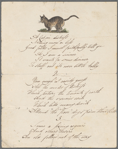 Percy Bysshe Shelley manuscript material