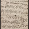Autograph letter (draft) to George Gordon, Lord Byron, poet