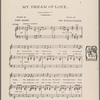 My dream of love