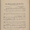 The honeysuckle and the bee