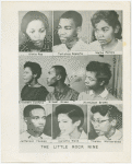 Combination photograph of portraits of the Little Rock Nine