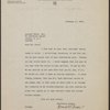 Typed letter to Leonard Woolf, London,  Feb. 17, 1925