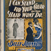 I can stand for your color but your hair won't do