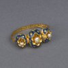 Heirloom scarf ring descended through family of Percy Bysshe Shelley [view 1].